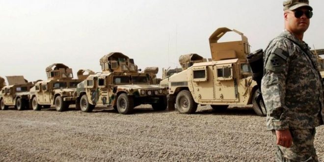 استهداف قاعدة عسكرية أمريكية في بغداد بصاروخين