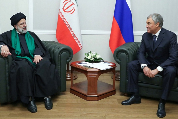 Спикер Госдумы РФ встретился с Президентом Ирана