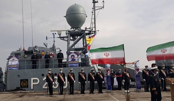 مهمة جديدة للبحرية الايرانية في المياه الدولية