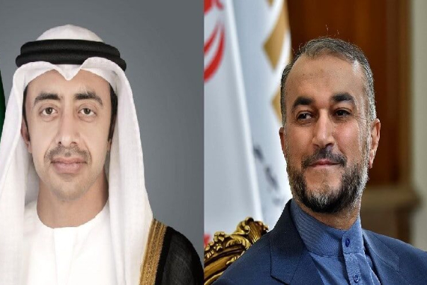 Iran, UAE FMs discuss bilateral, regional issues