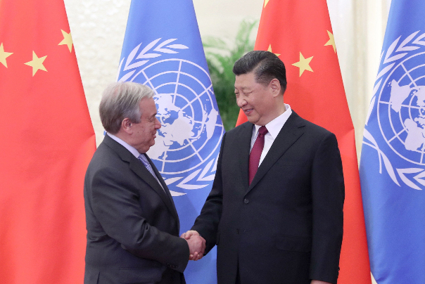 تاکید گتروش بر همکاری چین و سازمان ملل