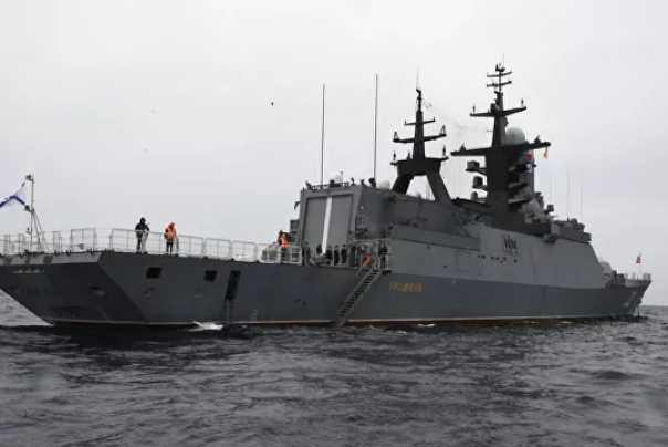 Корветы ТОФ выполнили ракетные пуски на учениях в Охотском море