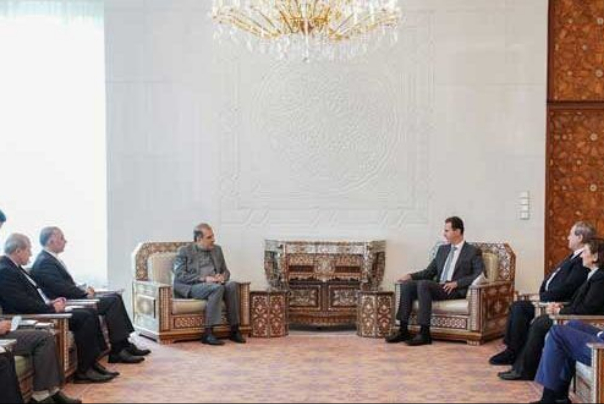 Башар Асад и высокопоставленный иранский чиновник провели концультацию о развитии событий в регионе