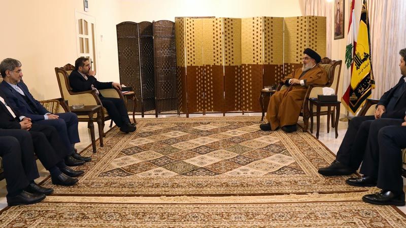 السيد نصر الله يبحث مع وزير الثقافة الإيراني آفاق التعاون الثقافي والعلمي