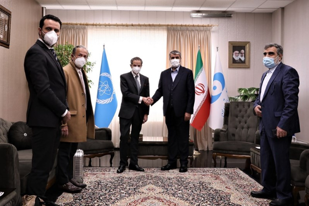 رئیس سازمان انرژی اتمی: سفر رافائل گروسی به تهران ‌در راستای تعامل متقابل بود