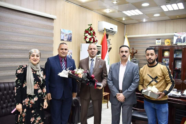 شركة آشور تحتفل بمديرها العام بمناسبة تكليفه رسمياً من الوزارة