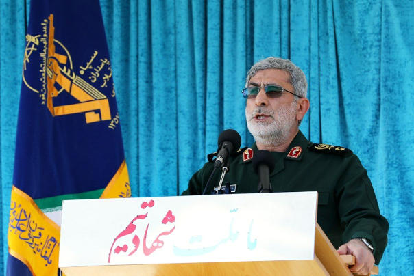 العميد قاآني: ضربة أربيل أذّلت الكيان الصهيوني