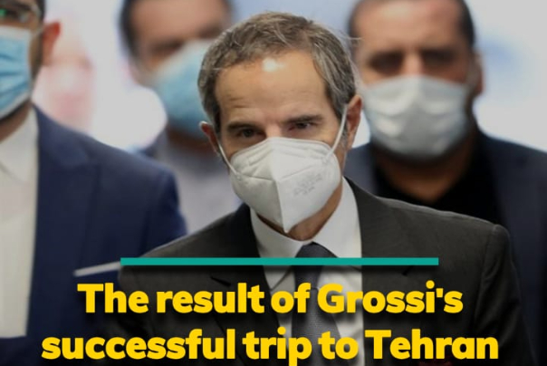 The result of Grossi's successful trip to Tehran