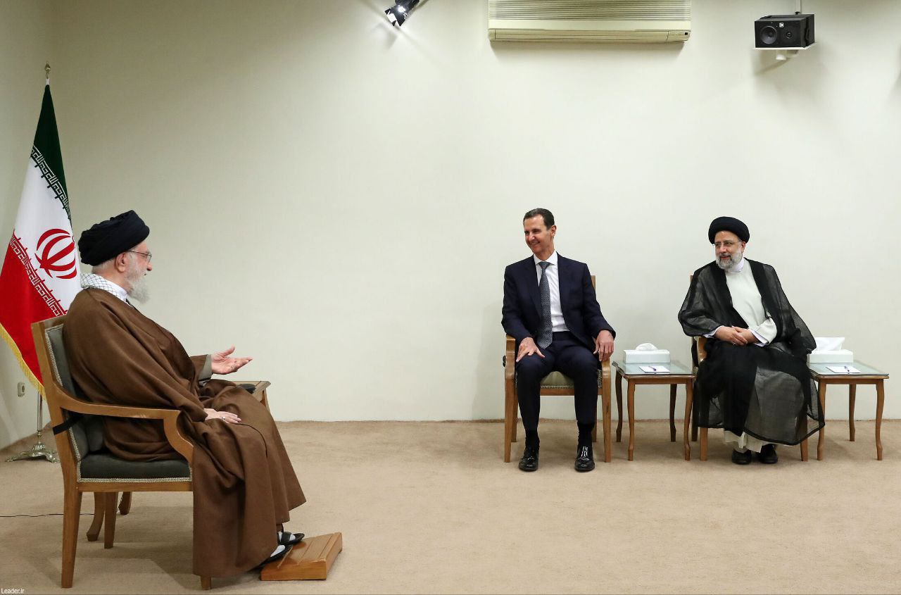 گزارش تصویری دیدار بشار اسد با رهبر انقلاب
