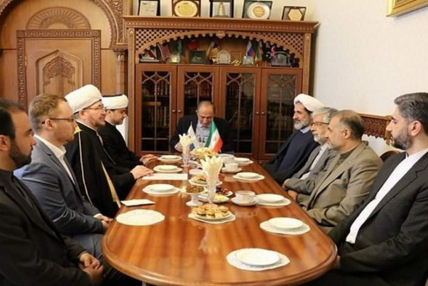 Встреча Верховного советника Верховного лидера Исламской революции с Великим муфтием мусульман России