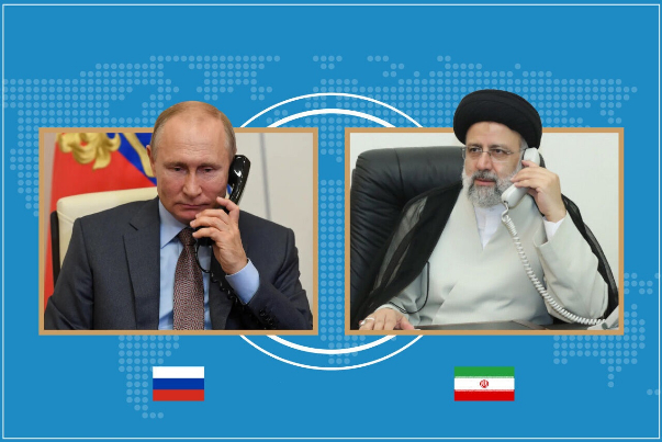 Путин и Раиси обсудили актуальные вопросы двустороннего сотрудничества