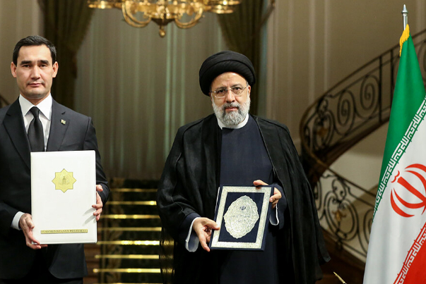 آية الله رئيسي: امكانات التعاون بين ايران وتركمنستان واسعة