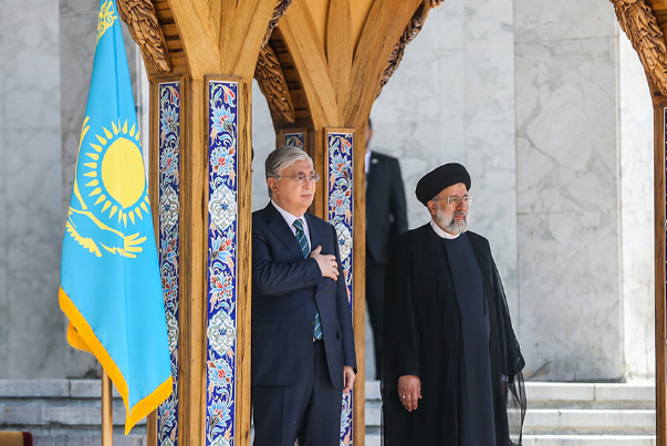 Президент Ирана встретил казахстанскую коллегу в Тегеране