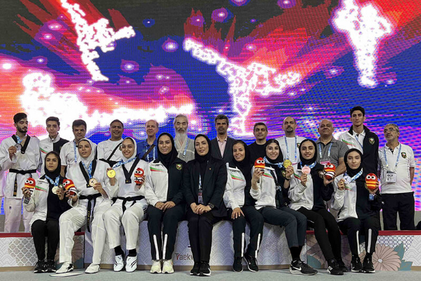 Иранские тхэквондистки стали чемпионом Азии