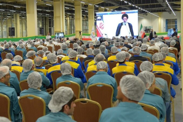 افتتاح بزرگترین کارخانه «کانفکشنری» خاورمیانه با ارتباط زنده رئیس جمهور