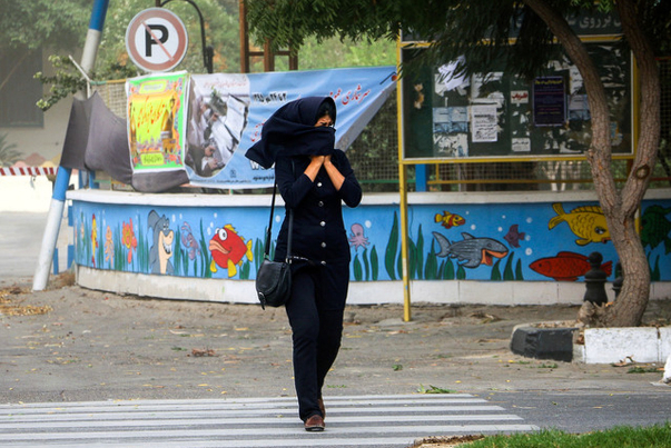 هشدار سازمان هواشناسی نسبت به وزش باد شدید در تهران