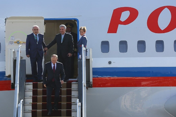 Путин прибыл в Тегеран с визитом