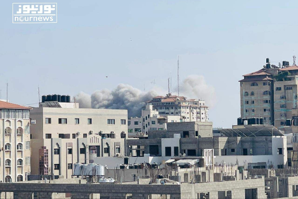 حمله جنگنده‌های رژیم صهیونیستی به غزه + تصاویر