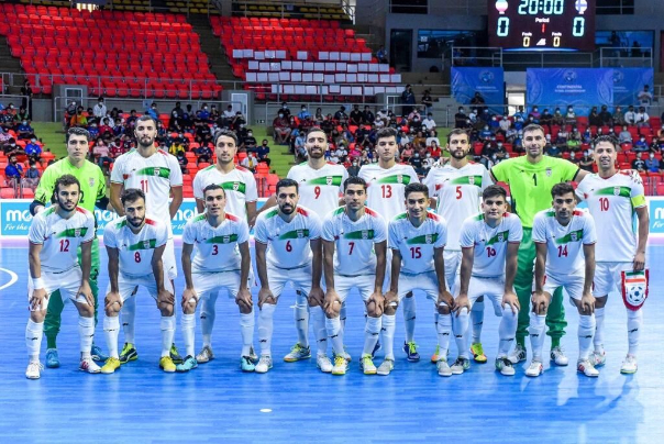 ايران تفوز على اندونيسيا بخماسية في بطولة آسيا لكرة الصالات