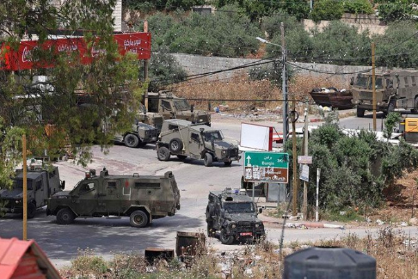 شهيدان فلسطينيان خلال اقتحام قوات الاحتلال لمخيم جنين