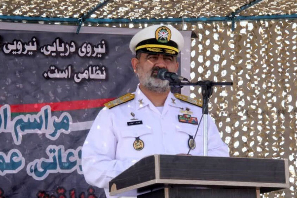 قائد البحرية الإيرانية يكشف عن مهمة المجموعة الـ 84  في حماية السفن الايرانية في المياه الدولية