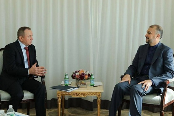 Амир-Абдоллахиан принимает министра иностранных дел Беларуси