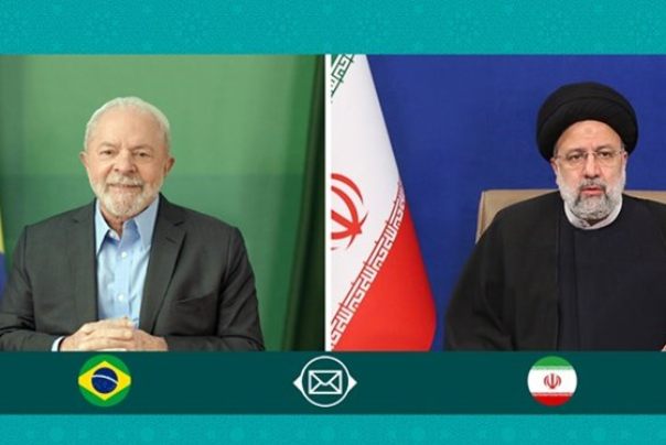 السيد رئيسي مُهنئا دا سيلفا: إيران والبرازيل لديهما قدرات هائلة لتطوير التعاون