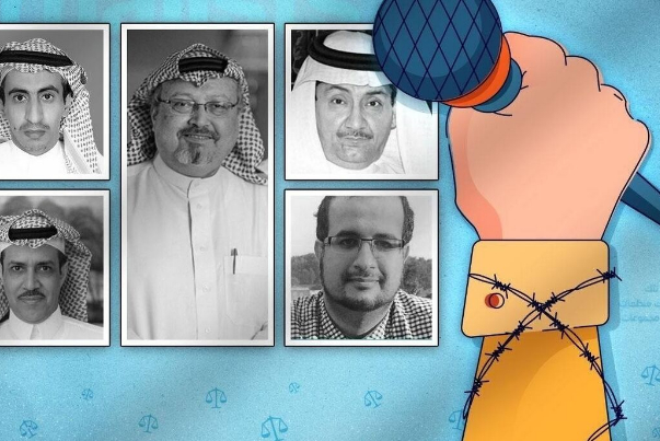 استهداف الصحفيين في السعودية و فرض القيود على حرية الصحافة