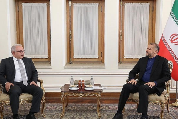 Встреча и консультация Амир-Абдуллахиана с заместителем министра иностранных дел Армении