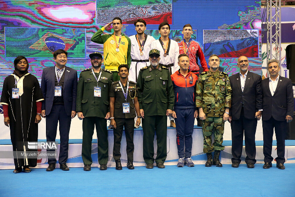 منافسات البطولة العسكرية العالمية للتايكواندو في طهران
