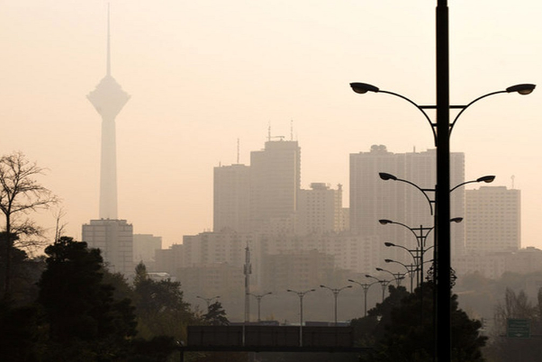 کیفیت هوا تهران در محدوده ناسالم برای گروه‌های حساس/ افزایش غلظت آلاینده‌ها تا پایان امروز