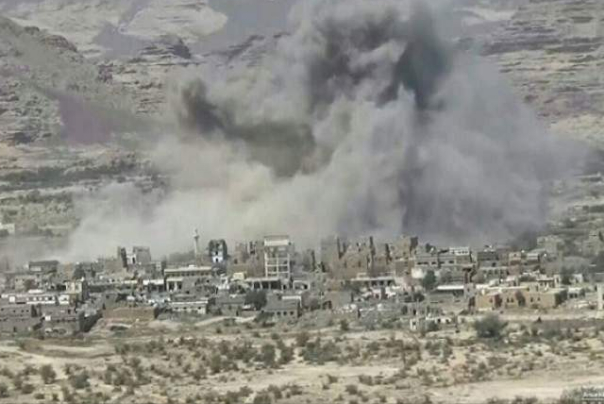 حصيلة العدوان على اليمن خلال عام 2022