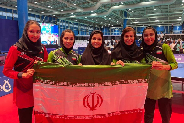 Женская сборная Ирана по настольному теннису поднялась на 15 строчек в рейтинге ITTF