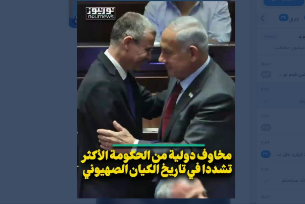 مخاوف دولية من الحكومة الأكثر تشددا في تاريخ الكيان الصهيوني