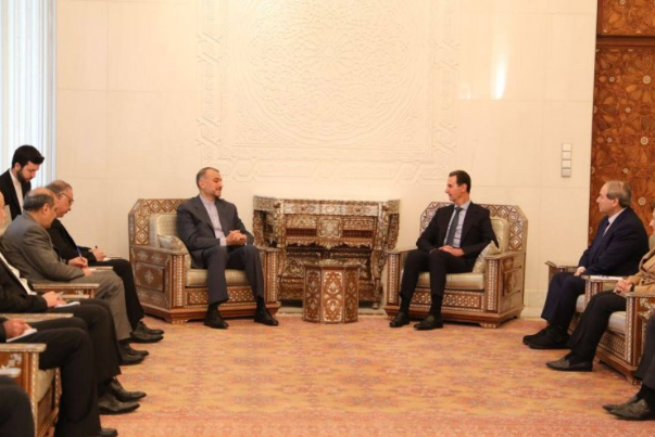 عبداللهيان يلتقي الرئيس السوري