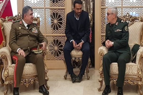 رئيس الاركان الايرانية يستقبل وزير الدفاع السوري
