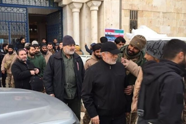 Генерал Каани посетил пострадавшие от землетрясения районы города Алеппо