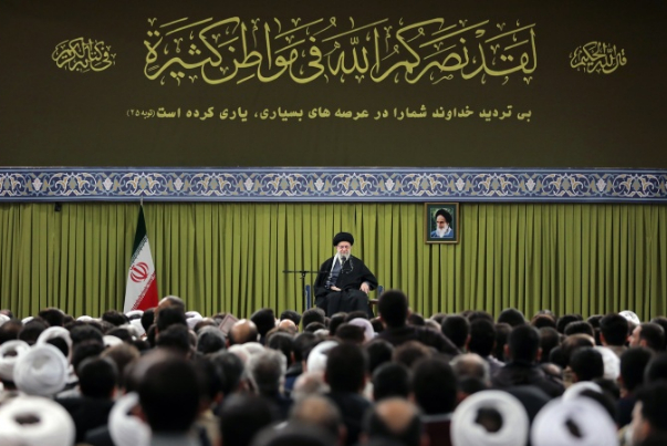 الشعب أظهر توجّهه الأساسي اي الدعم للثورة الاسلامية