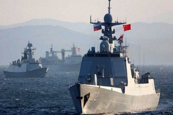 Начались совместные военно-морские учения Китая, России и ЮАР