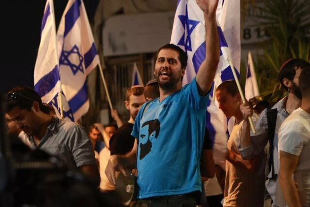 تظاهرات علیه نتانیاهو برای هشتمین هفته متوالی ادامه یافت