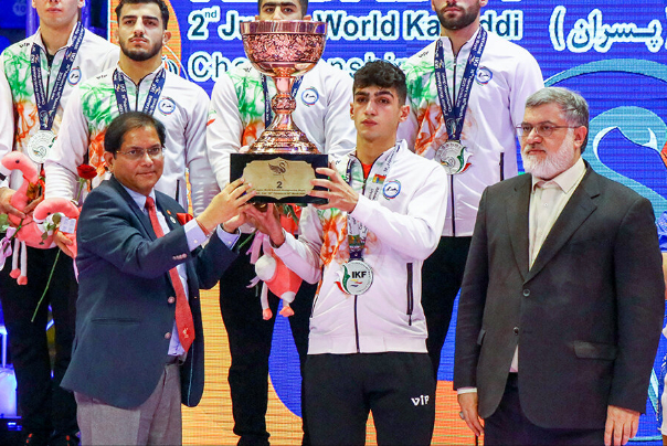 ايران في مركز الوصافة ببطولة شباب العالم للكبادي