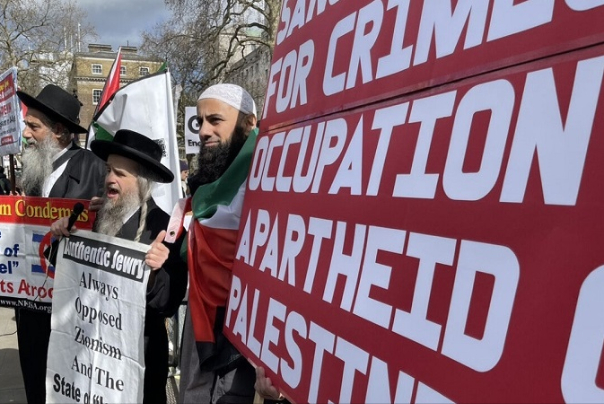 В Лондоне протестующие выступили против визита премьер-министра сионистского режима в Британию