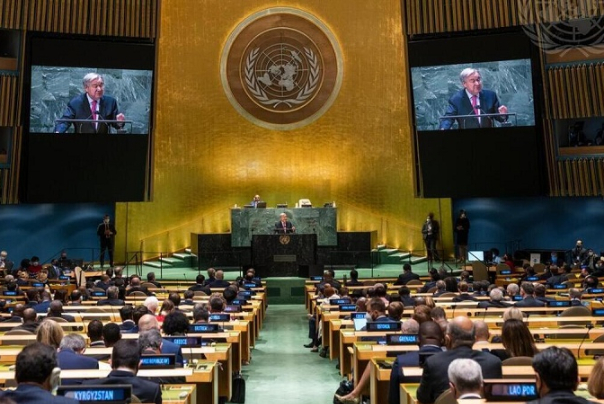 UN General Assembly passes resolution urging ceasefire in Israel's war on Gaza
