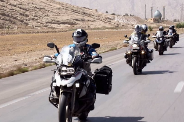 Российские мотоциклисты прибыли в Иран