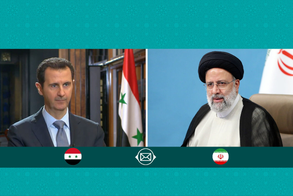 السيد رئيسي في اتصال مع الأسد: المستقبل مشرق وواعد لمحور المقاومة