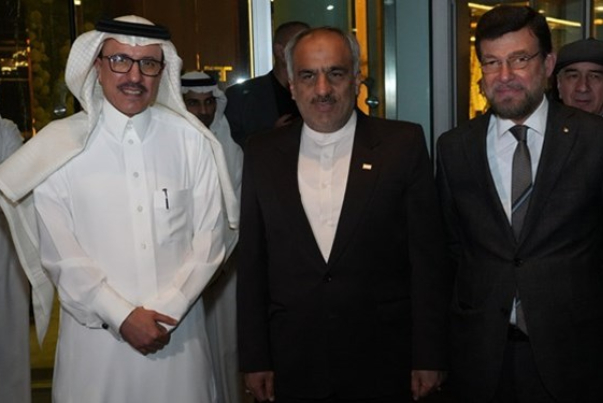 سفير ايران يحضر مأدبة افطار أقامها نظيره السعودي في طاجيكستان