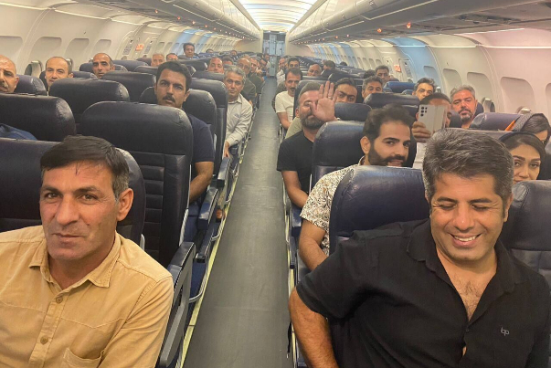 65 مواطنا إيرانيا يعودون من السودان إلى ارض الوطن