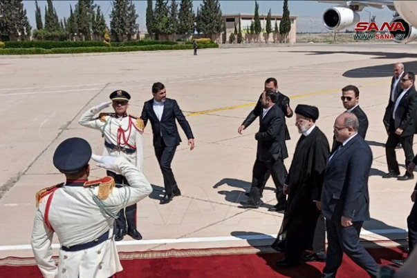 رئیس جمهور وارد دمشق شد