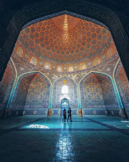 Крыши исторических зданий Ирана
