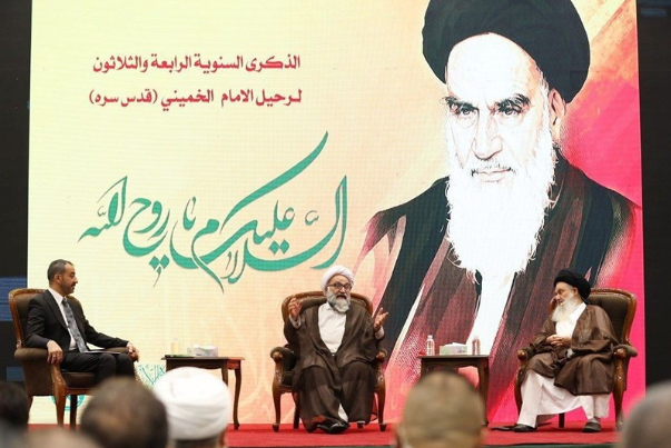 ندوة حوارية بذكرى وفاة الامام الخميني (قدس) في بغداد